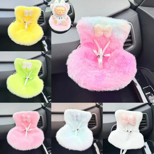 Mini Labubu Plush Sofa – 15cm Sitting Chair Accessory